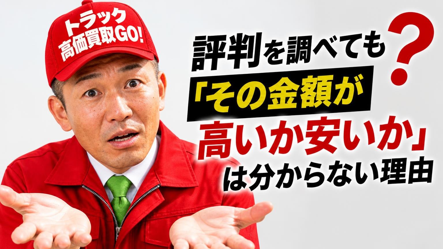 評判を調べても「その金額が高いか安いか」は分からない理由