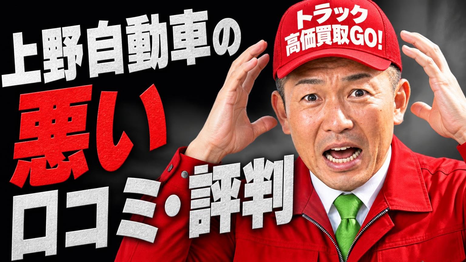 上野自動車の悪い口コミ・評判