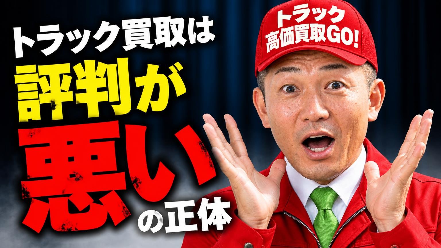 「トラック買取は評判が悪い」の正体|業界全体の不満を切り分ける