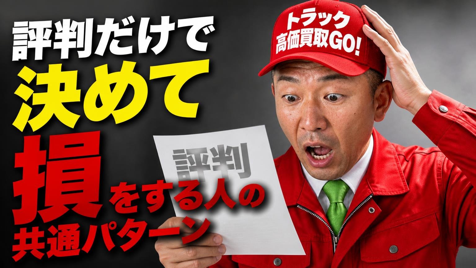 評判だけで決めて損をする人の共通パターン