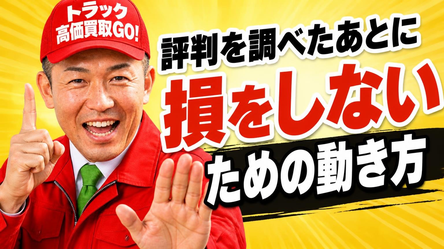 評判を調べたあとに損をしないための動き方