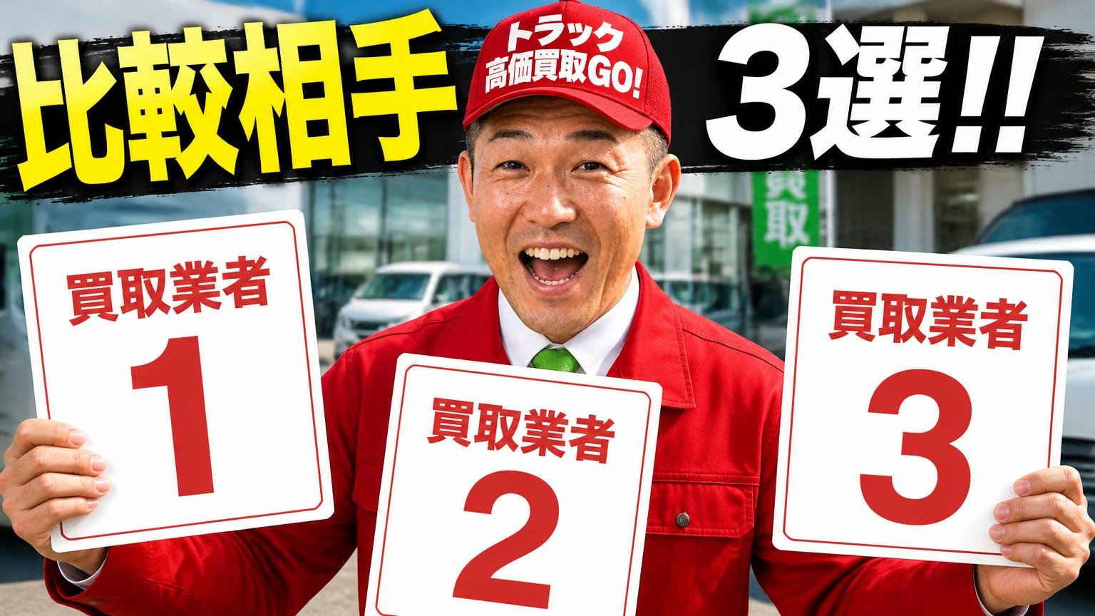 若杉自動車の査定額が妥当か確かめたい人が、比較相手に選んでいる買取業者3選