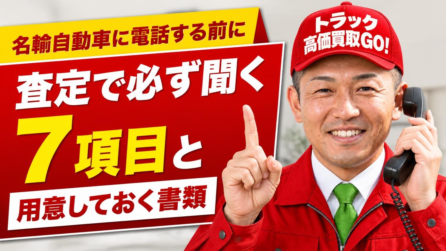 名輸自動車に電話する前に｜査定で必ず聞く7項目と用意しておく書類