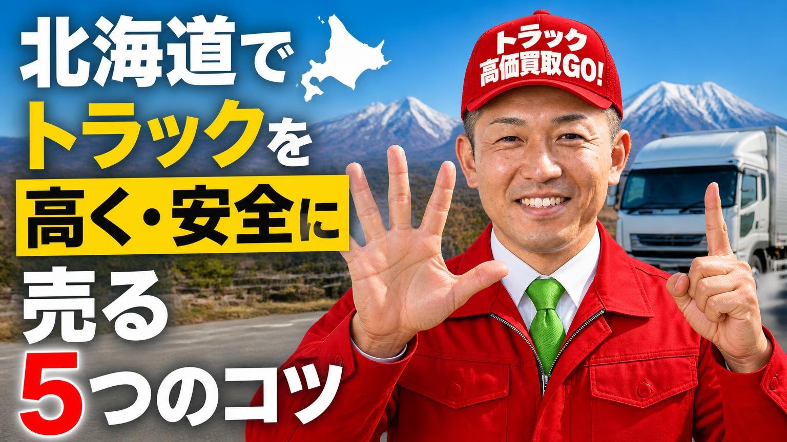 北海道でトラックを高く・安全に売る5つのコツ