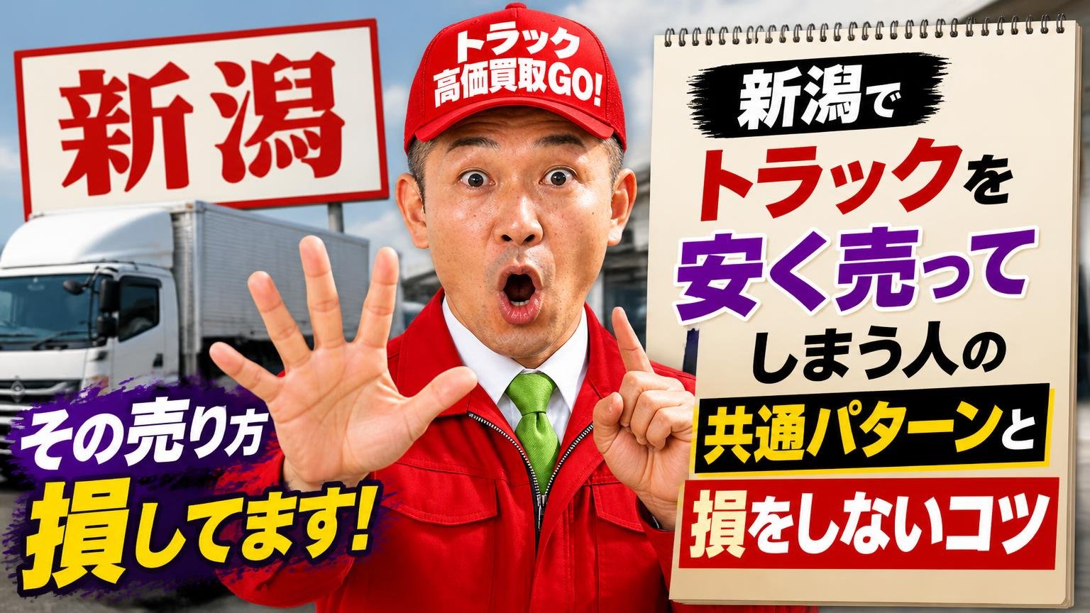 新潟でトラックを安く売ってしまう人の共通パターンと、損をしないコツ