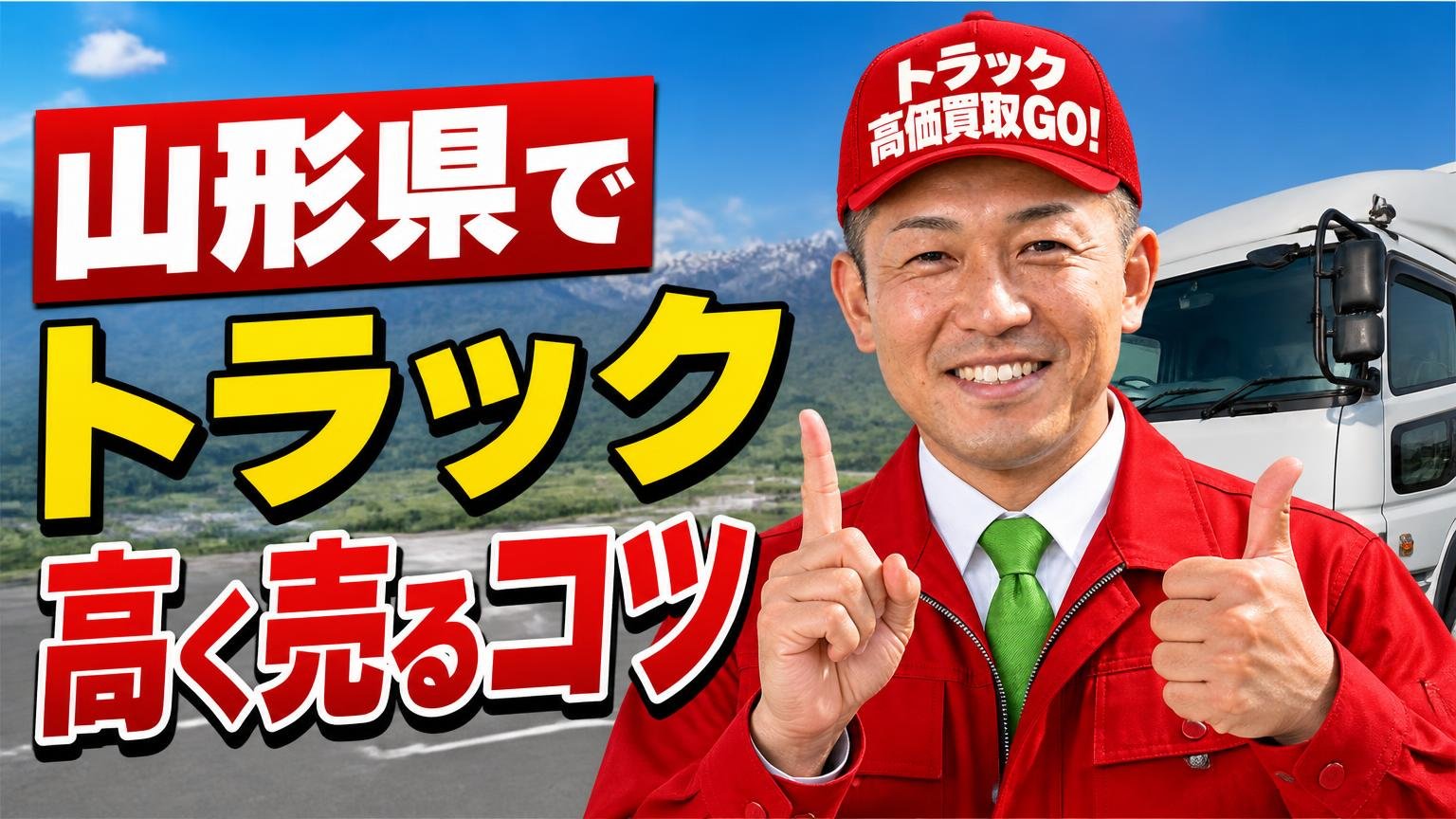 山形県でトラックを高く売るコツ