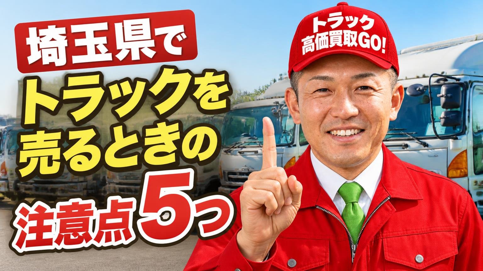 埼玉県でトラックを売るときの注意点5つ