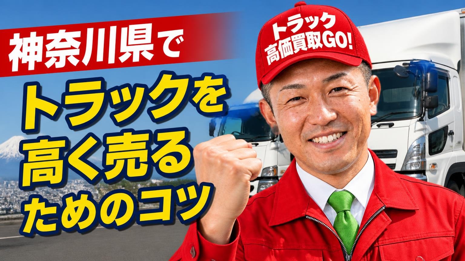 神奈川県でトラックを高く売るためのコツ