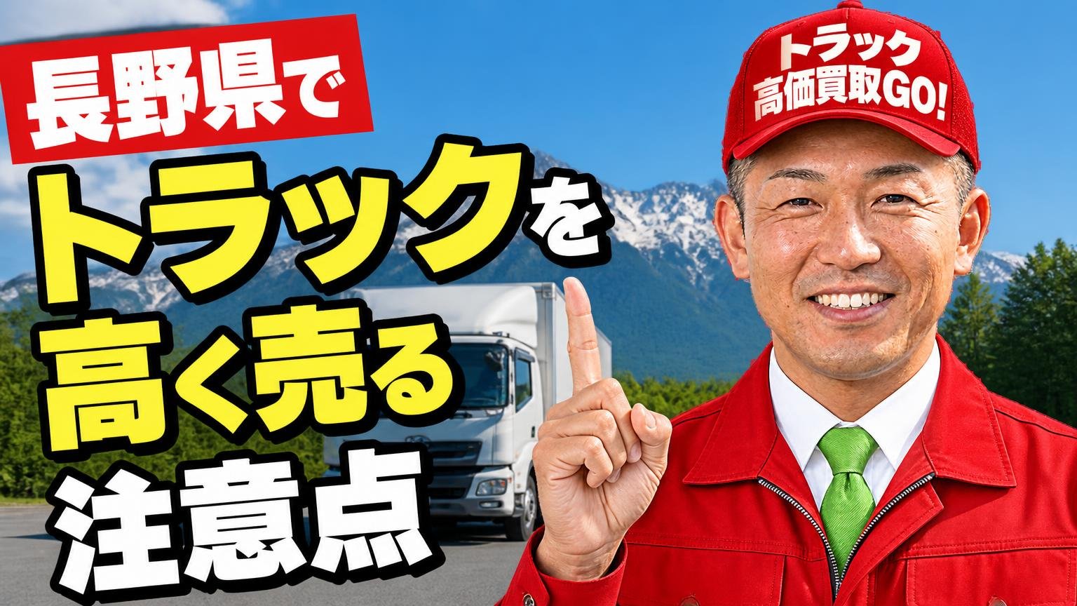 長野県でトラックを高く売るための注意点