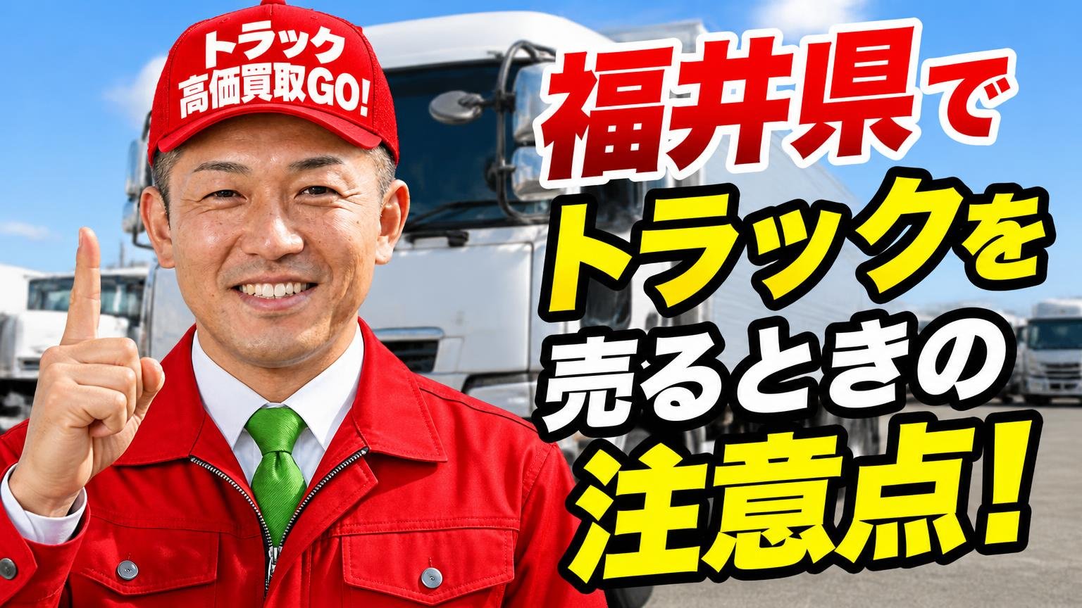 福井県でトラックを売るときの注意点