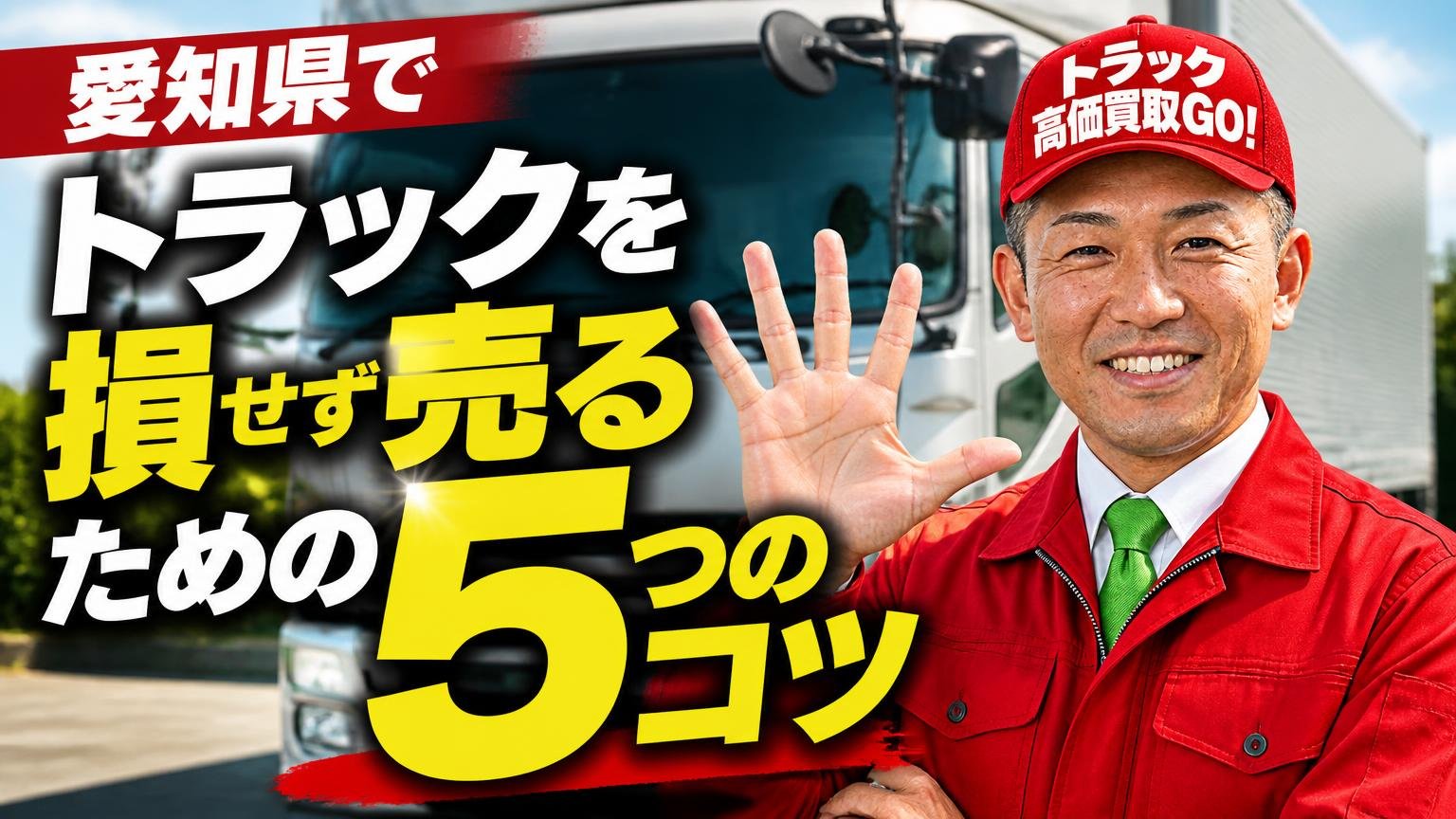 愛知県でトラックを損せず売るための5つのコツ
