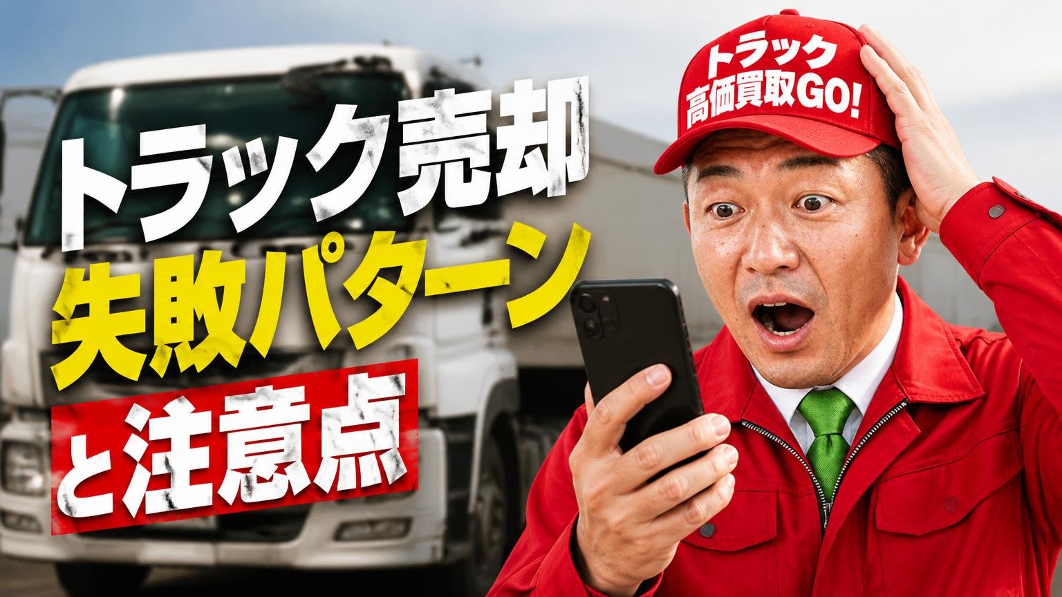 口コミから見えるトラック売却の失敗パターンと注意点