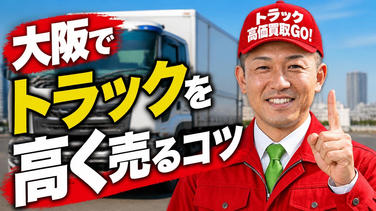 大阪でトラックを高く売るコツ