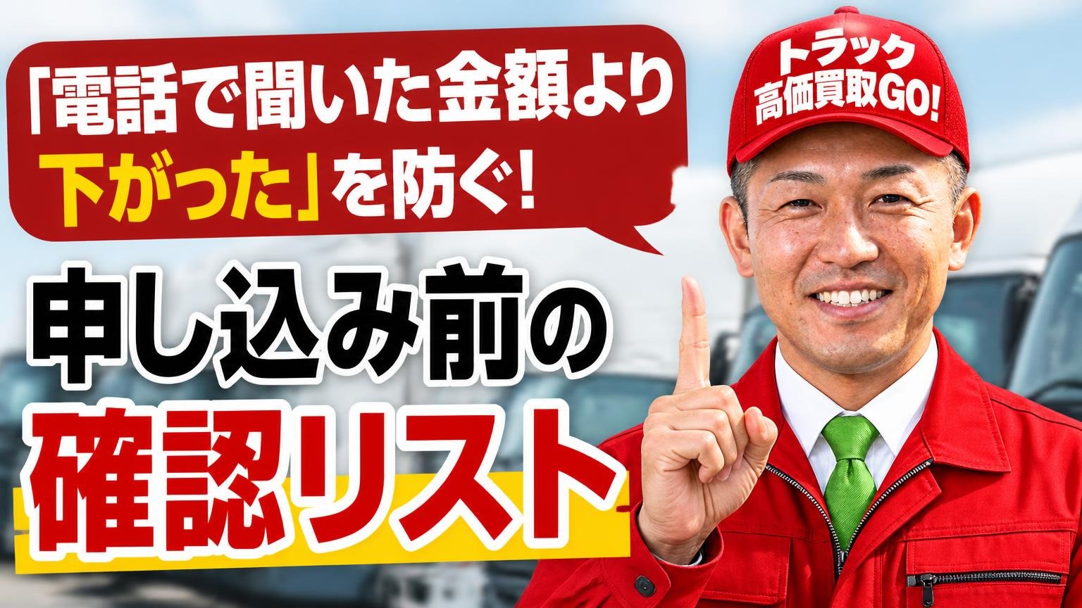 「電話で聞いた金額より下がった」を防ぐ、申し込み前の確認リスト