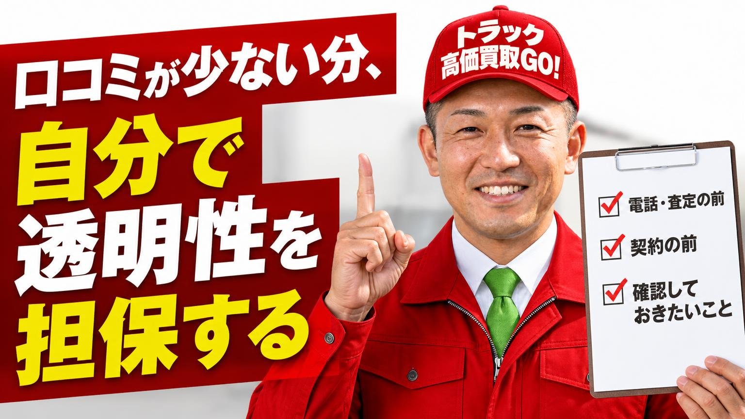 電話・査定の前と契約の前に確認しておきたいこと|口コミが少ない分、自分で透明性を担保する