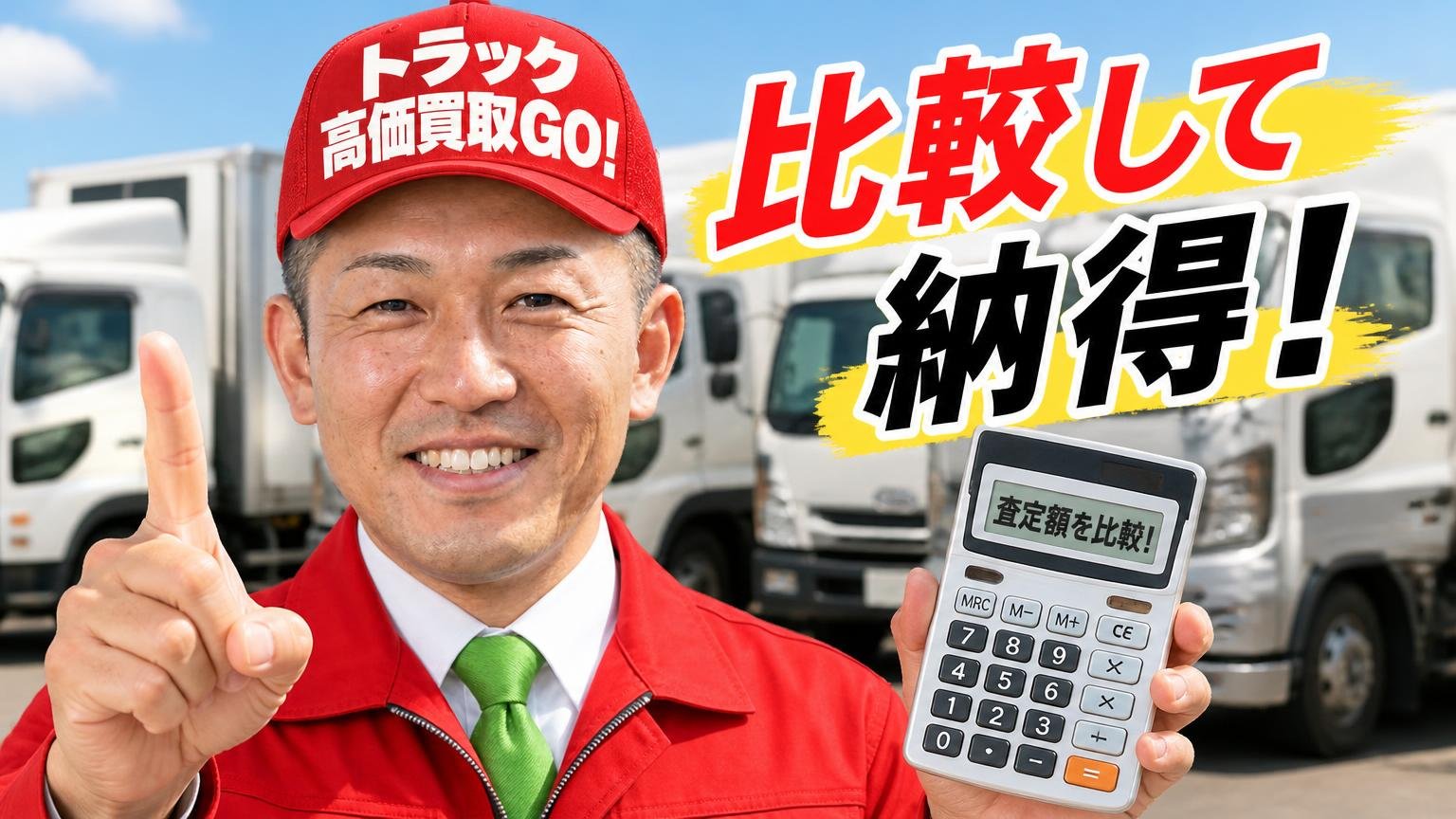 西部自動車部品の査定額が妥当か確かめたい人が、比較相手に入れている全国対応のトラック買取業者