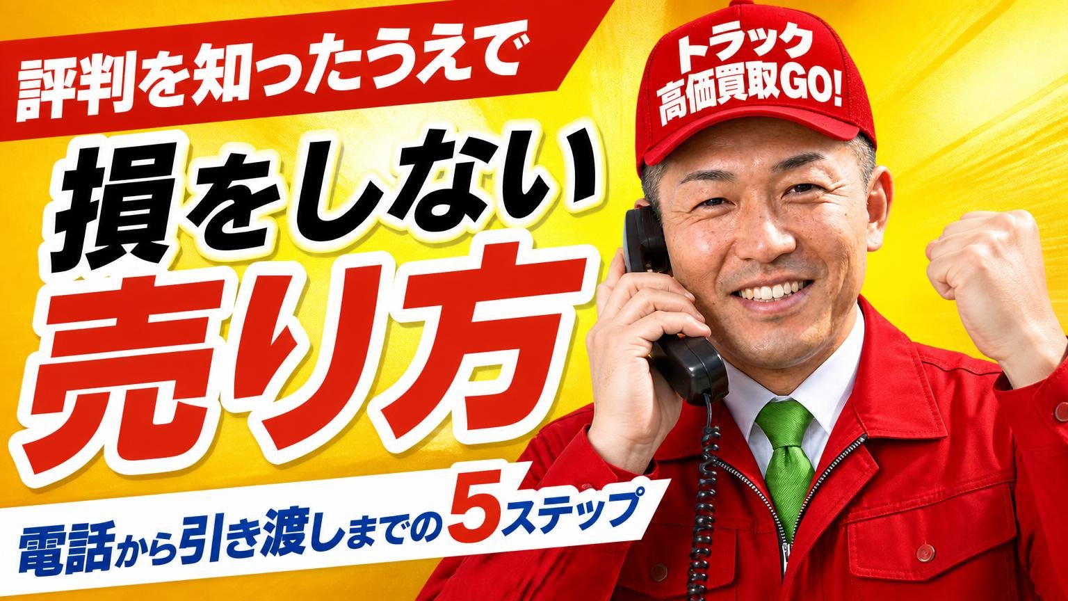 評判を知ったうえで損をしない売り方|電話から引き渡しまでの5ステップ