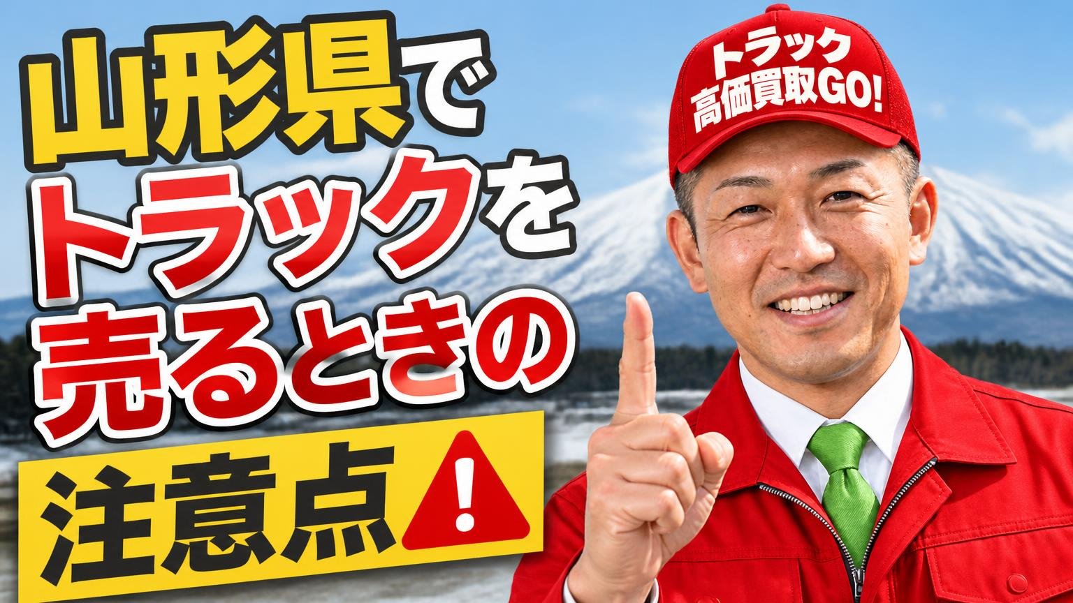 山形県でトラックを売るときの注意点