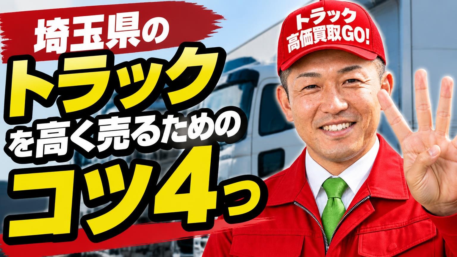 埼玉県のトラックを高く売るためのコツ4つ