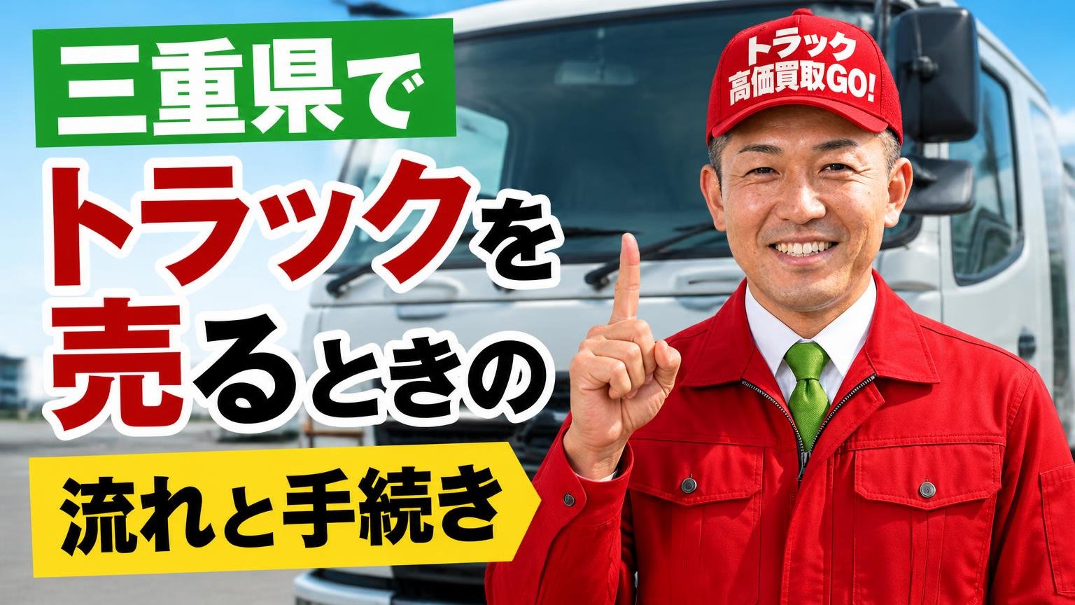 三重県でトラックを売るときの流れと手続き