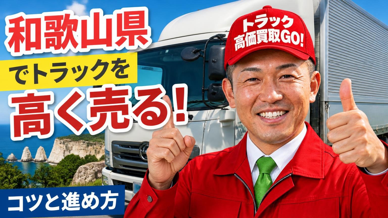 和歌山県でトラックを高く売るためのコツと進め方