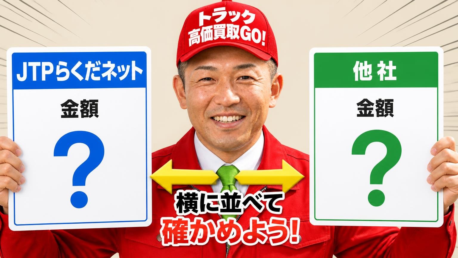 JTPらくだネットの金額が高いのか安いのか、横に並べて確かめる方法