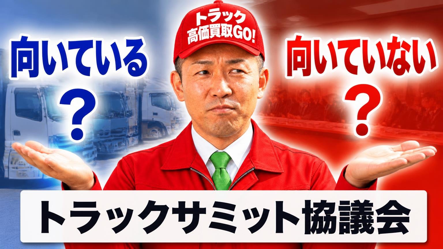 トラックサミット協議会は、あなたに向いているのか・向いていないのか