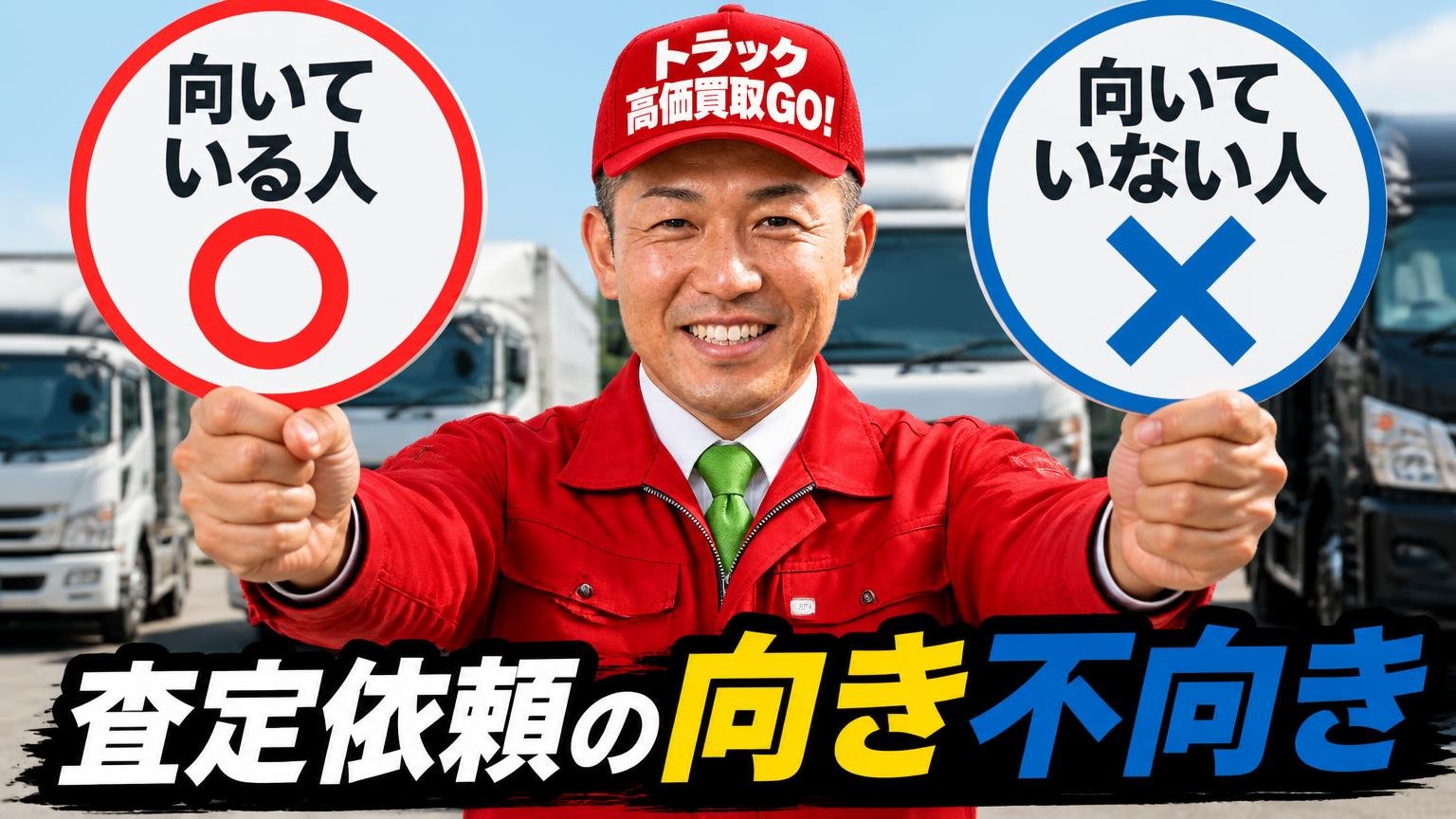 アクセルトラックへの査定依頼が向いている人・向いていない人