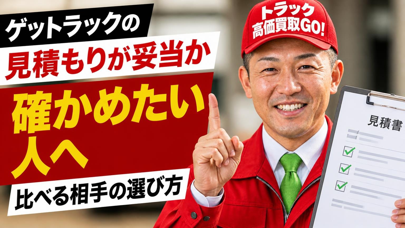 ゲットラックの見積もりが妥当か確かめたい人へ｜比べる相手の選び方
