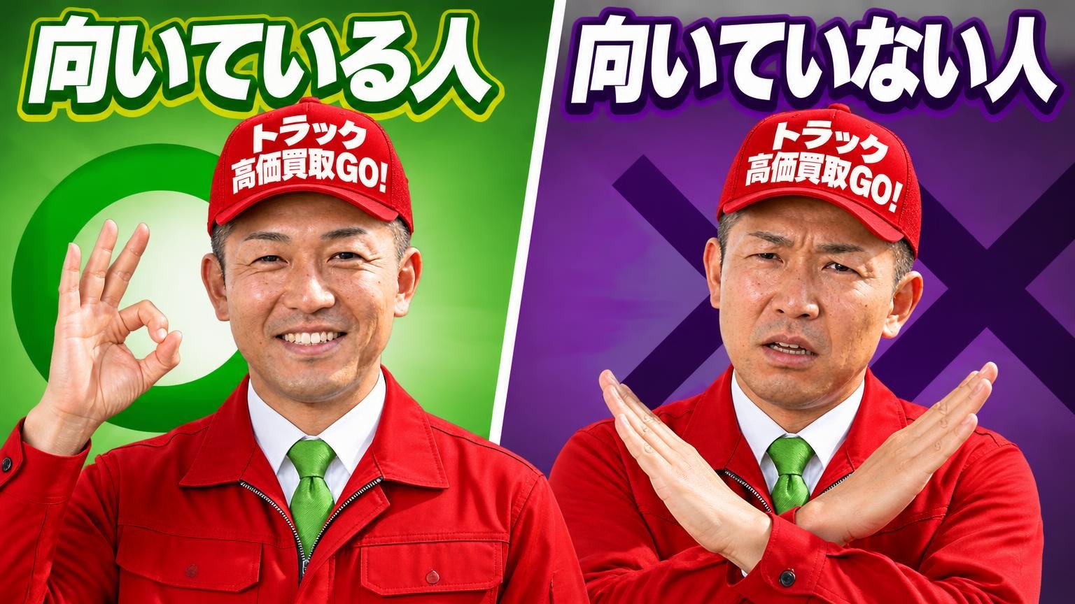 セレクトトラックが向いている人・向いていない人