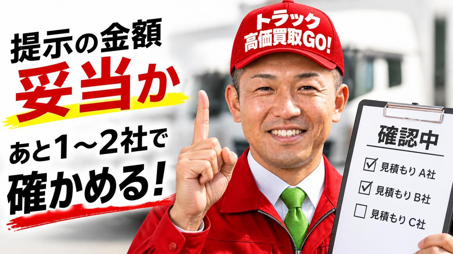 提示された金額が妥当か、あと1〜2社で確かめる