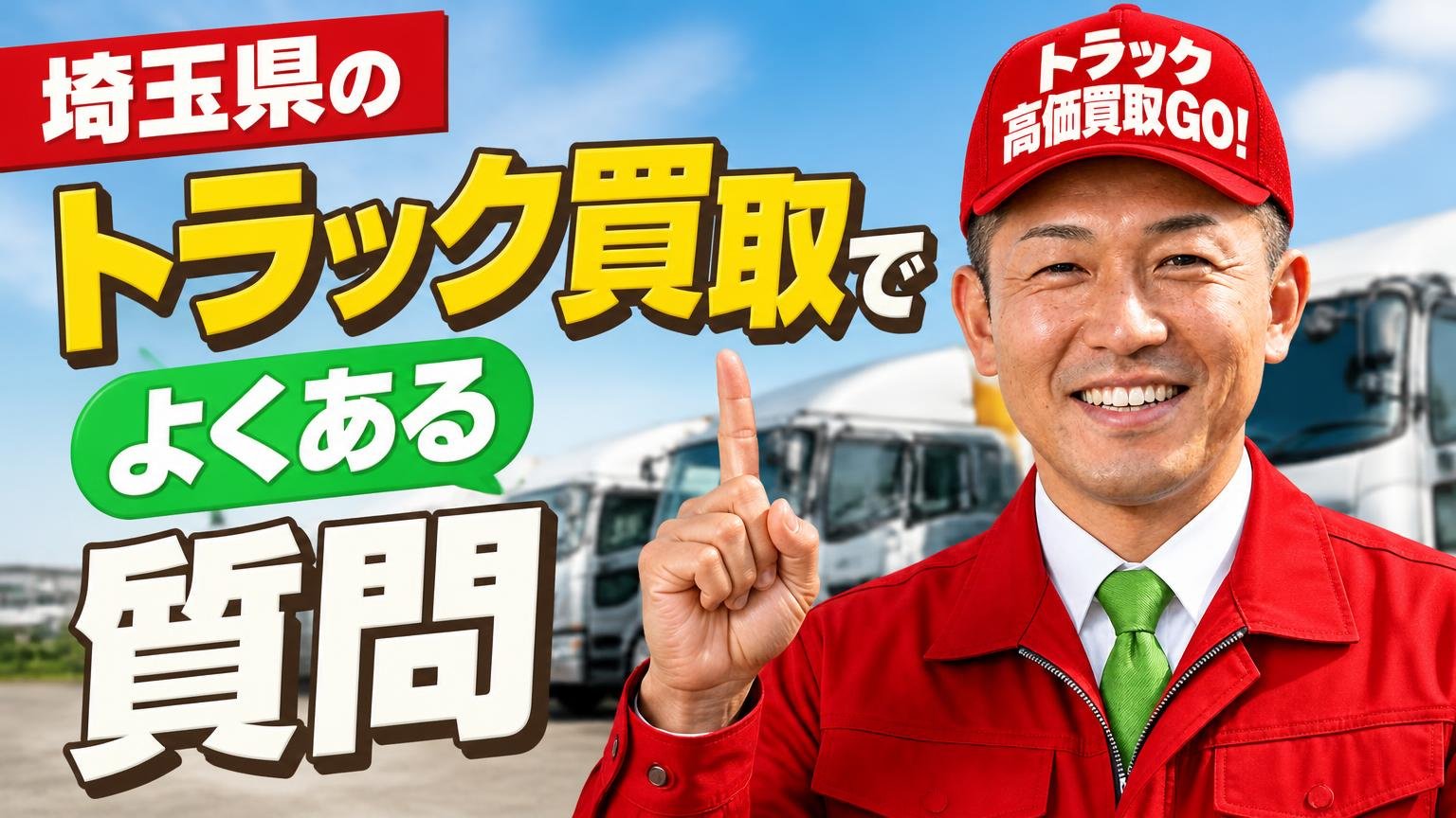 埼玉県のトラック買取でよくある質問