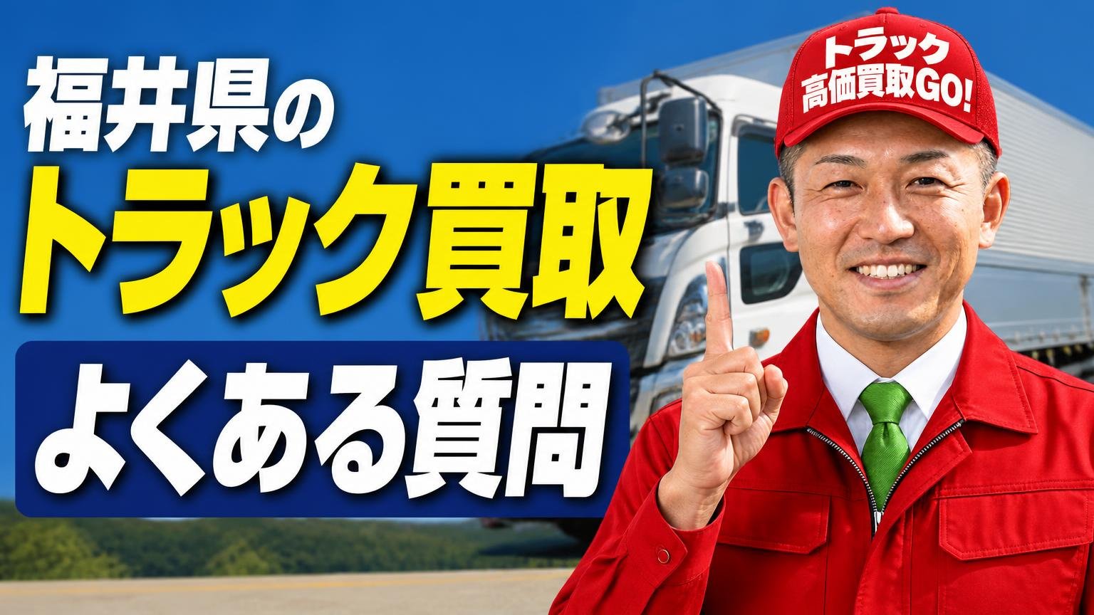 福井県のトラック買取でよくある質問