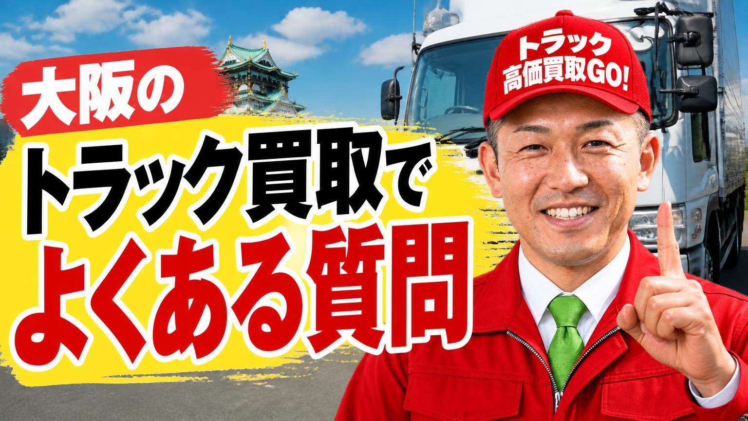 大阪のトラック買取でよくある質問