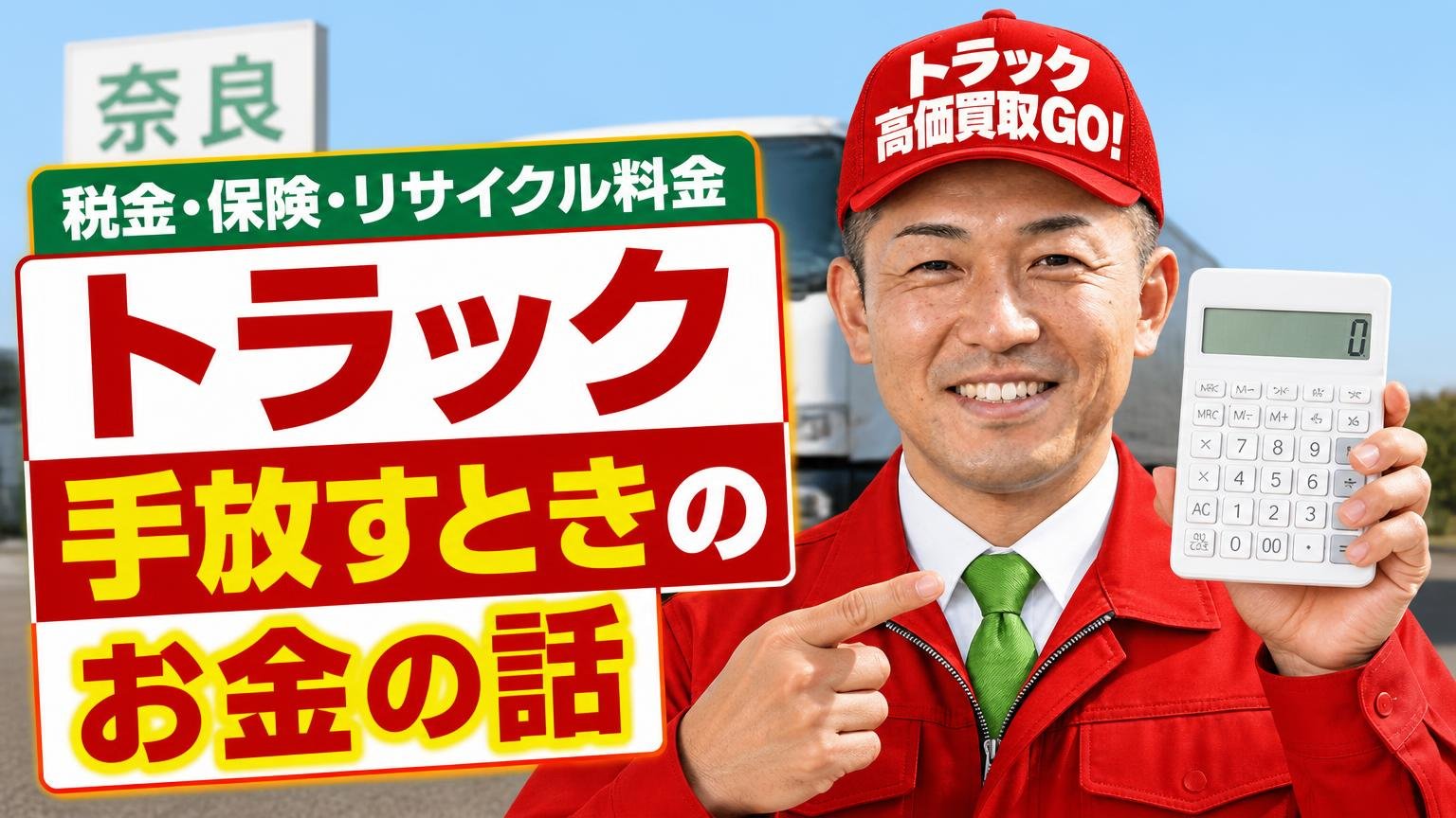 税金・保険・リサイクル料金｜奈良でトラックを手放すときのお金の話