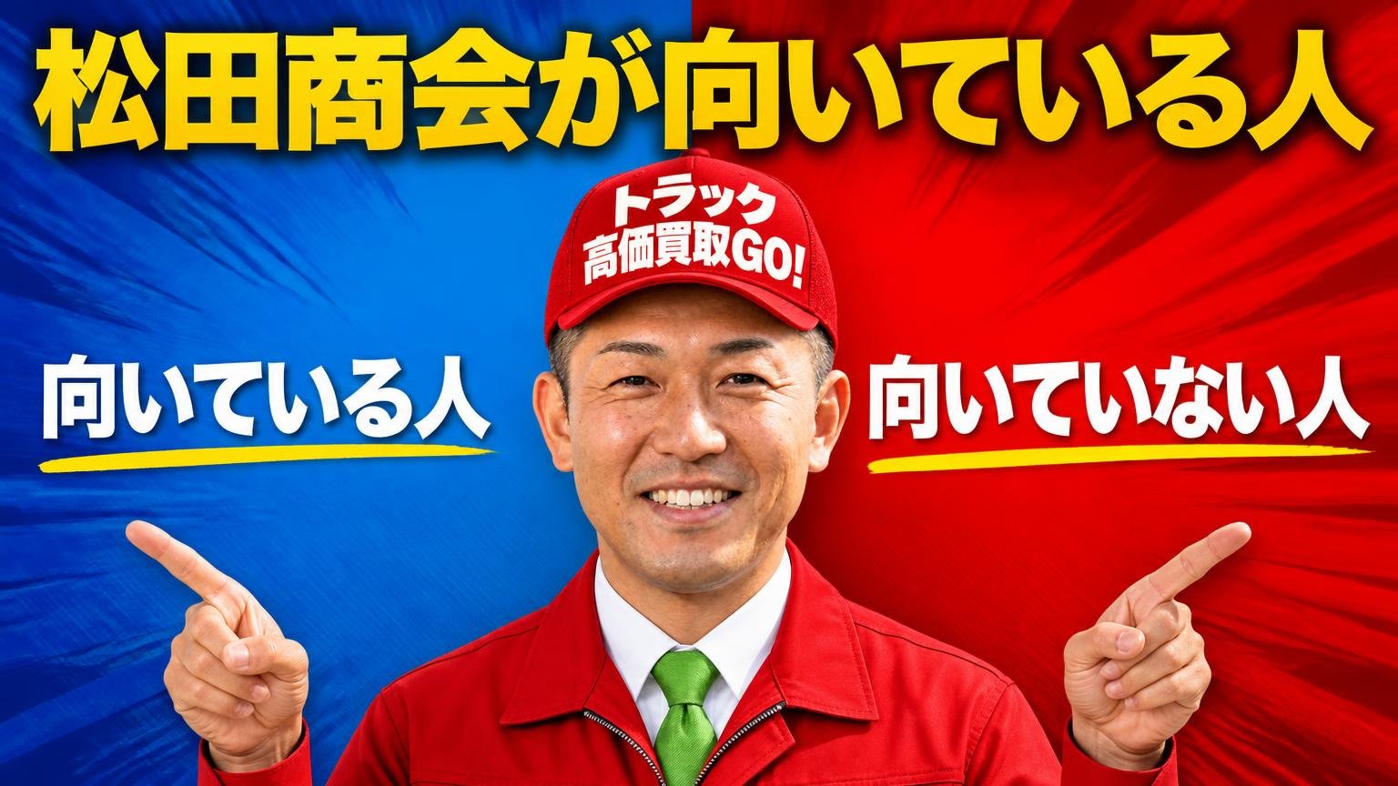 松田商会が向いている人・向いていない人