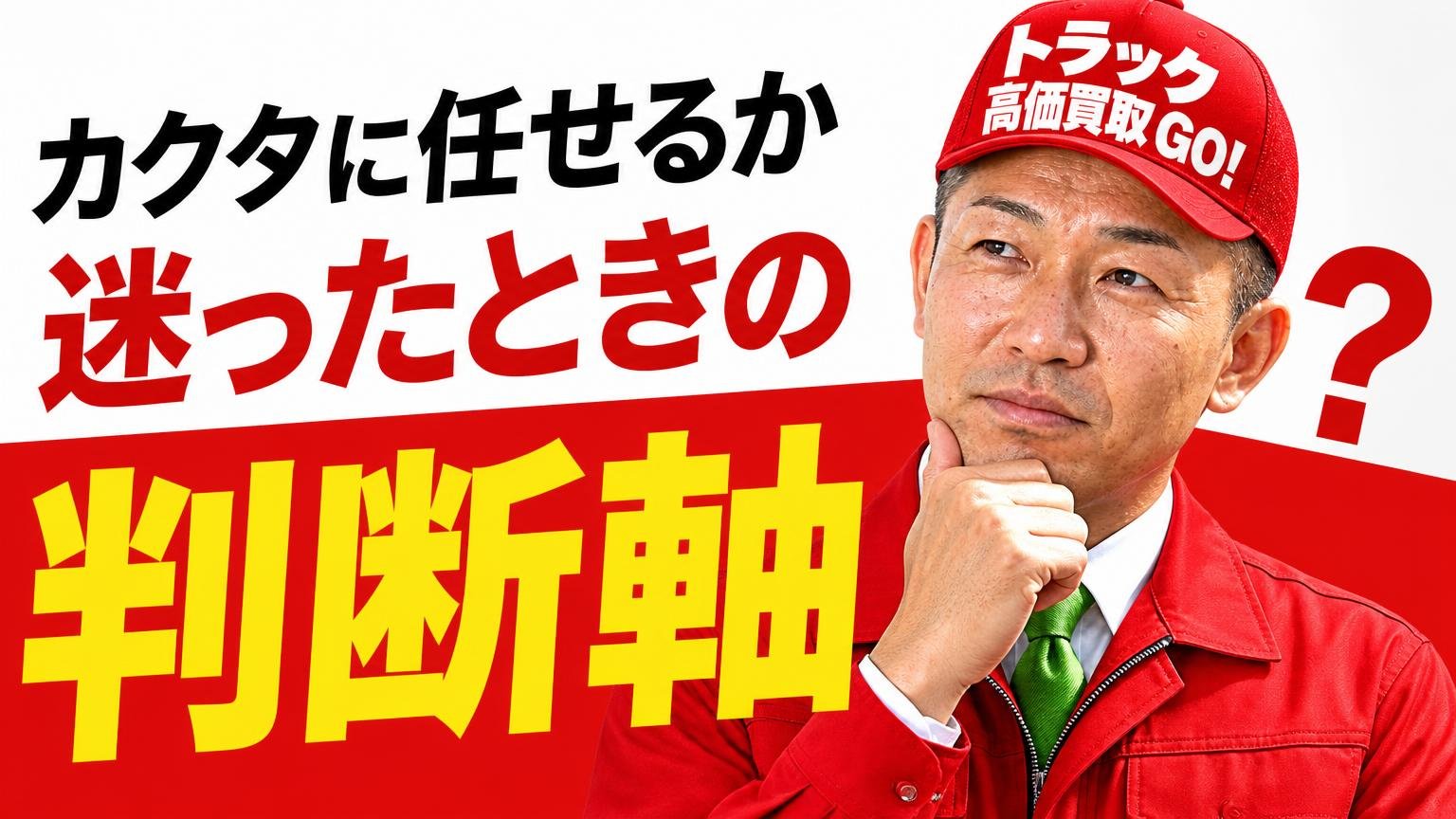 カクタに任せるか迷ったときの判断軸