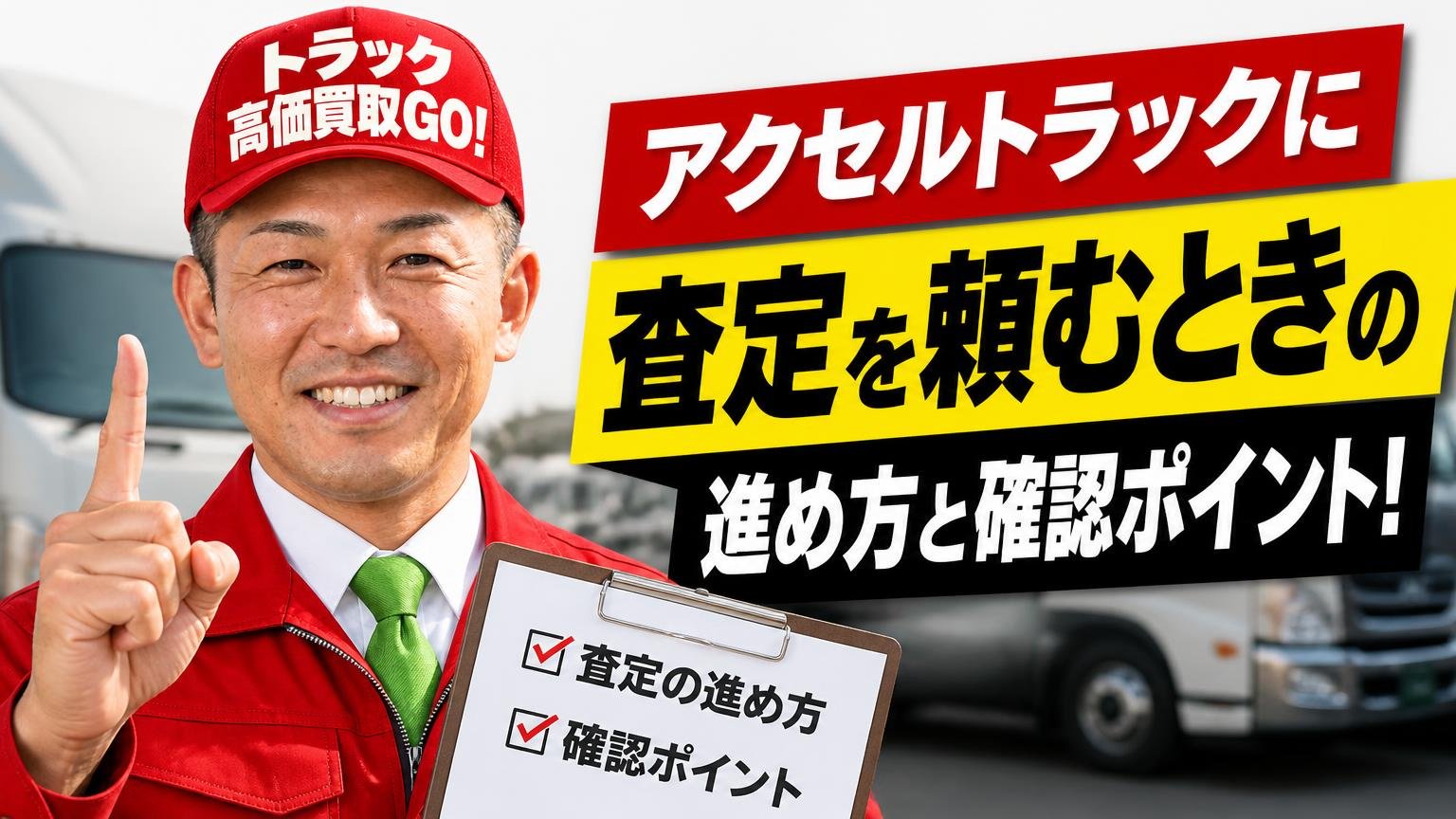 アクセルトラックに査定を頼むときの進め方と確認ポイント