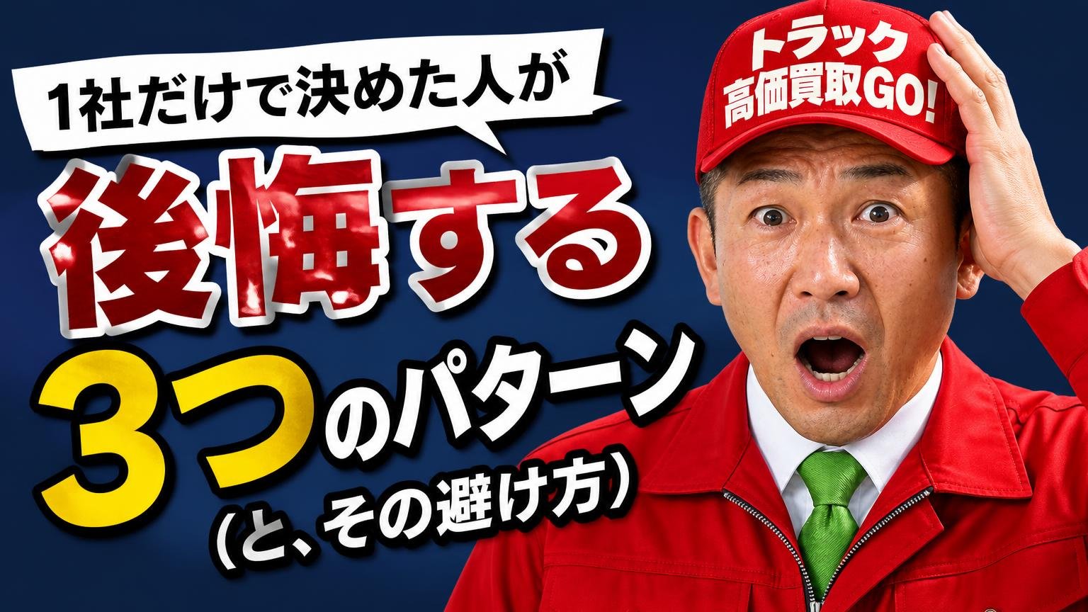 1社だけで決めた人が後悔する3つのパターン（と、その避け方）
