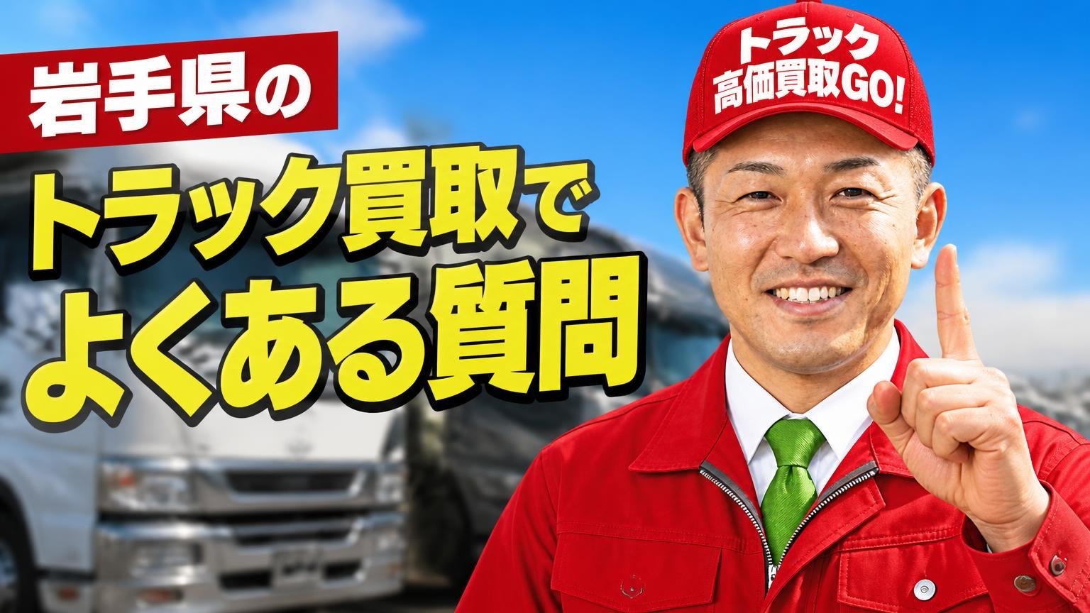岩手県のトラック買取でよくある質問