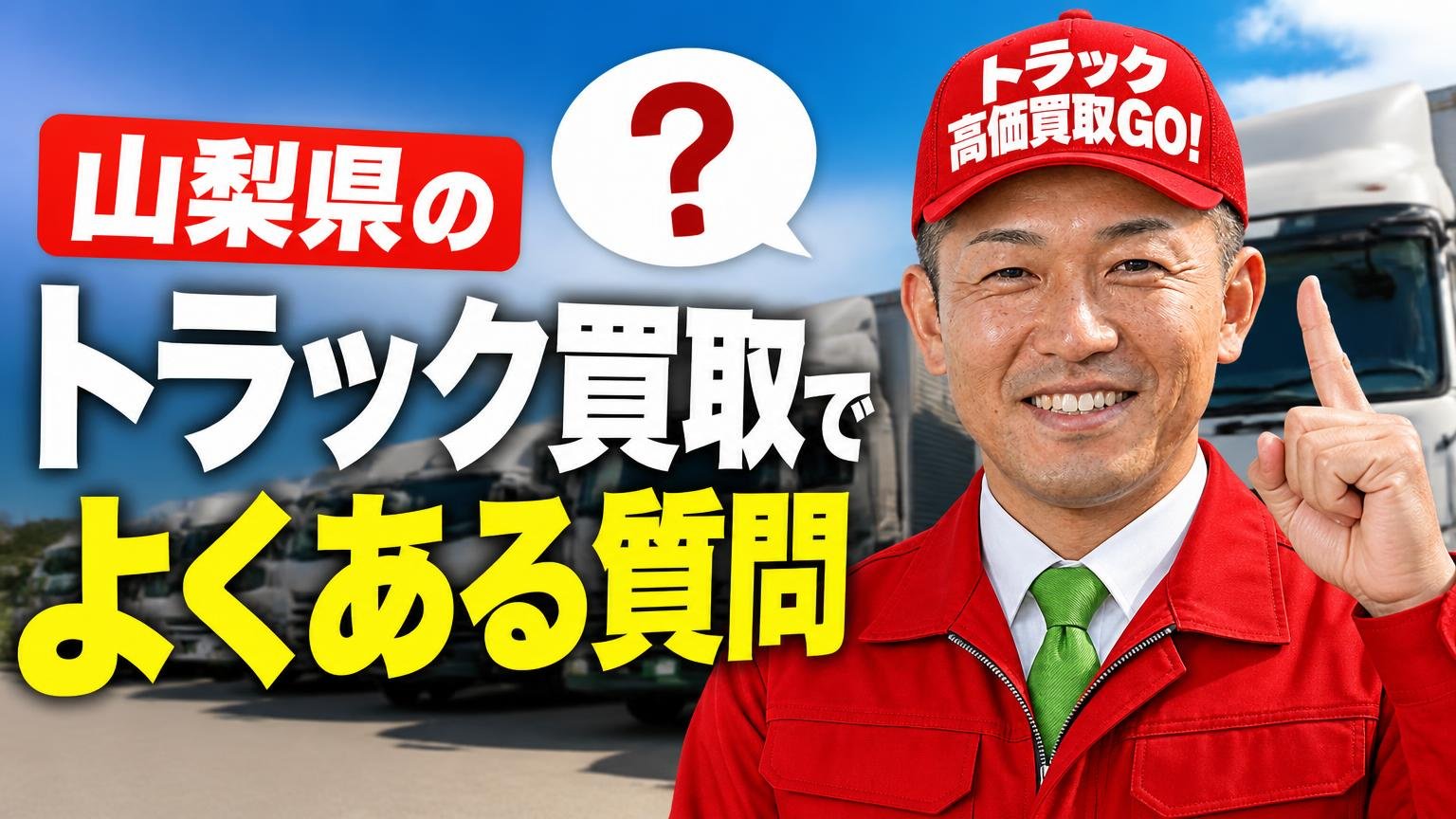 山梨県のトラック買取でよくある質問