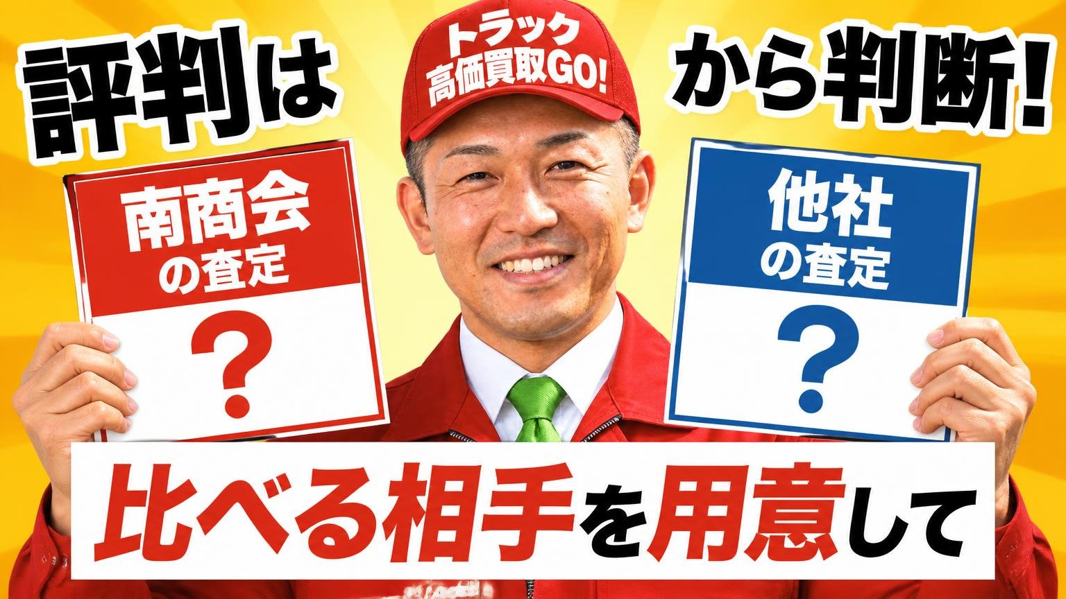 まとめ:南商会の評判は「比べる相手を用意して」から判断する