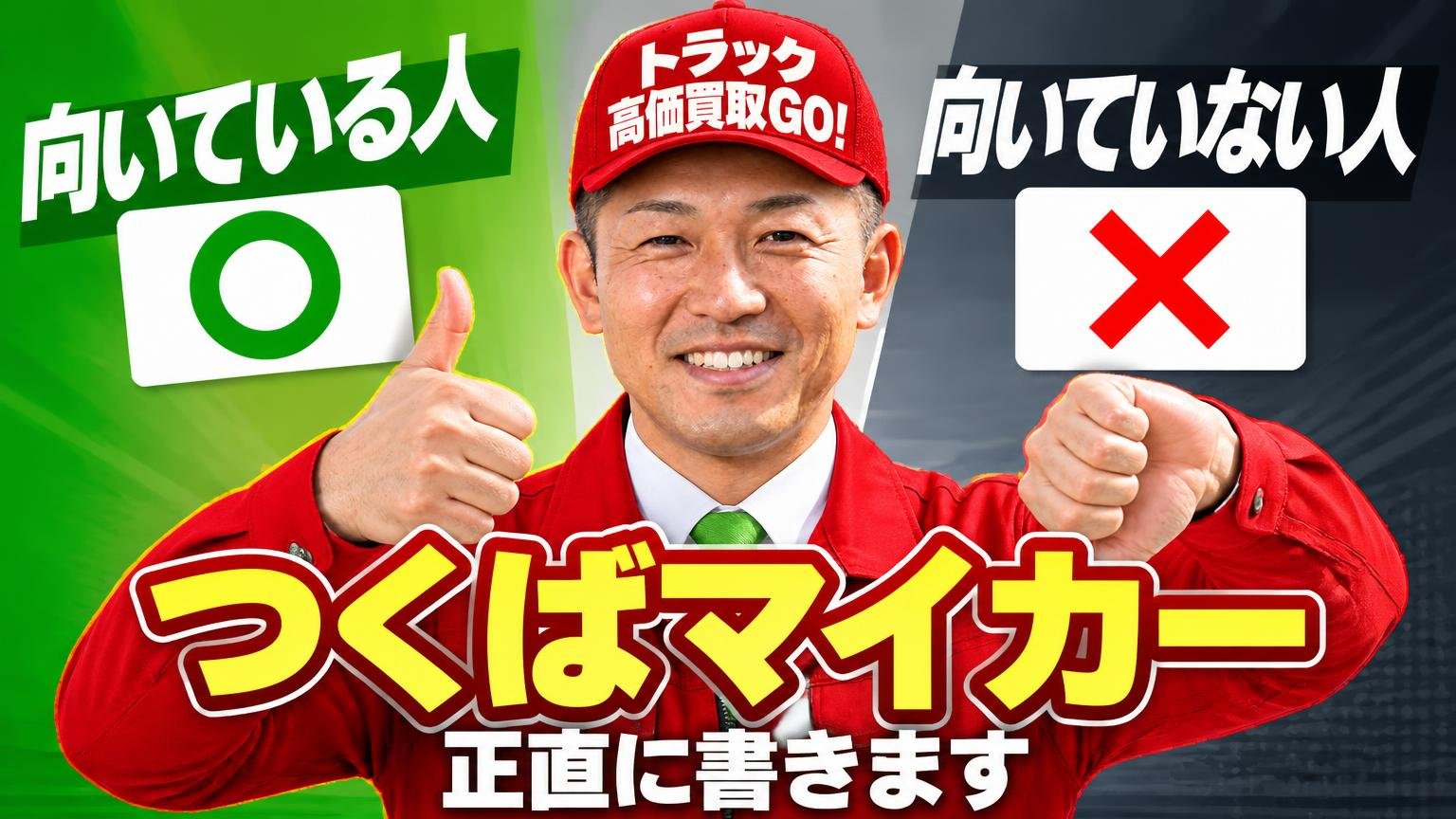 つくばマイカーが向いている人・向いていない人(正直に書きます)