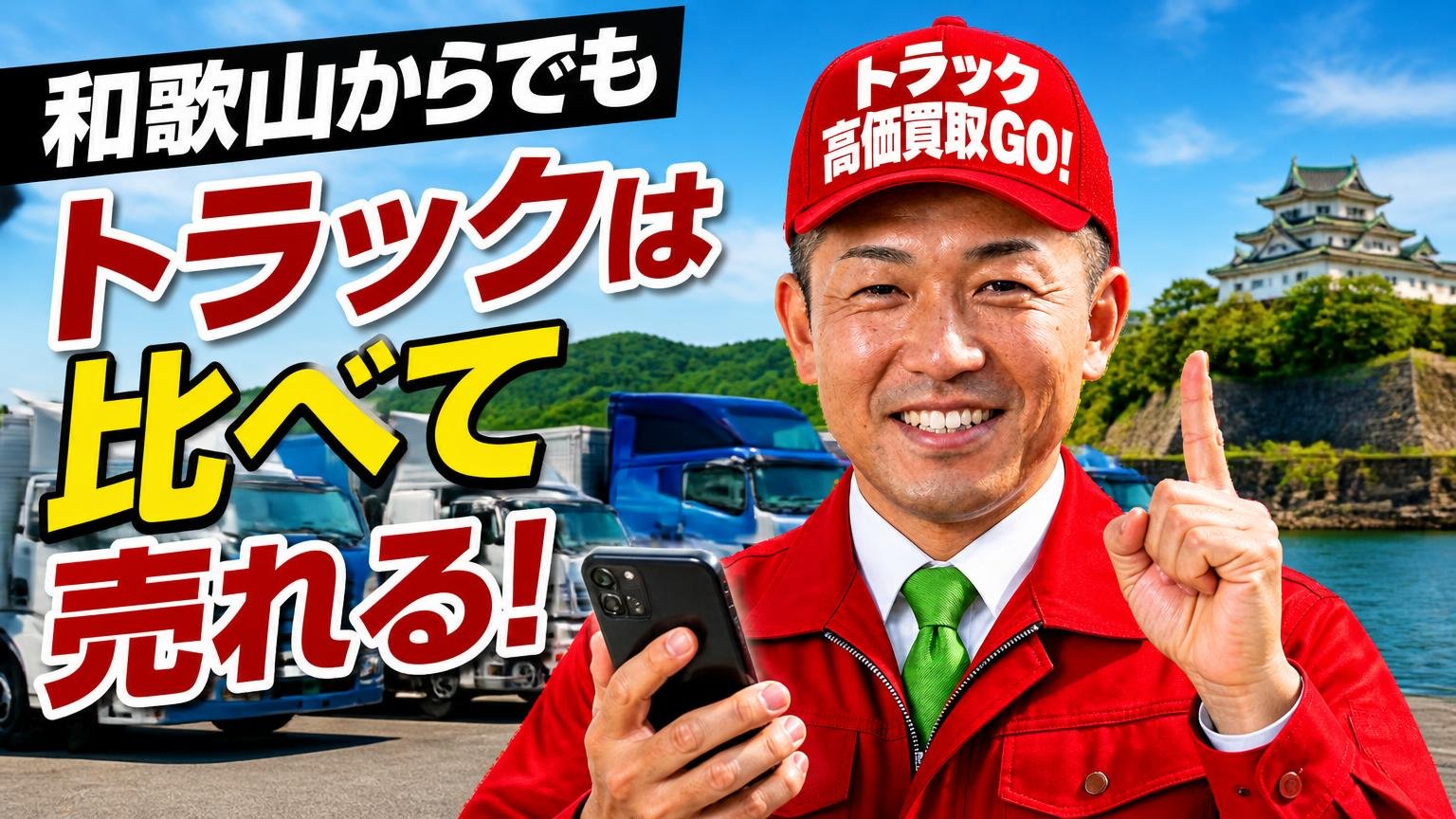 まとめ:和歌山からでもトラックは「比べて」売れる