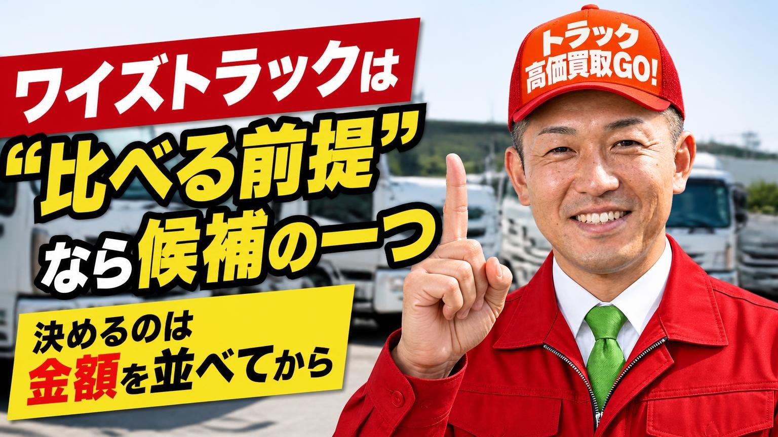 まとめ:ワイズトラックは"比べる前提"なら候補の一つ、決めるのは金額を並べてから