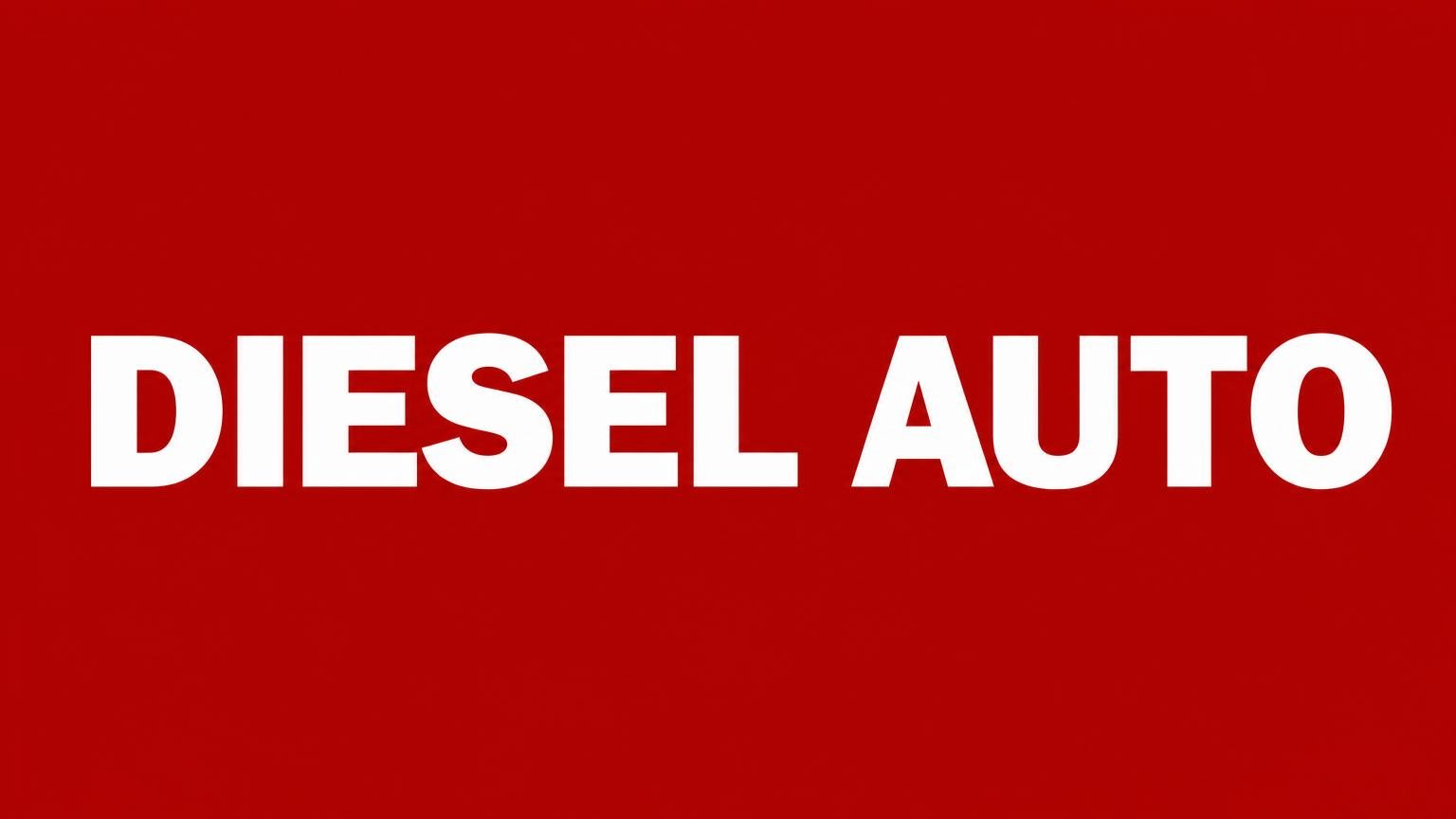 DIESEL AUTO|宮城県のトラック買取業者(赤い背景に白い文字で業者名を表示)