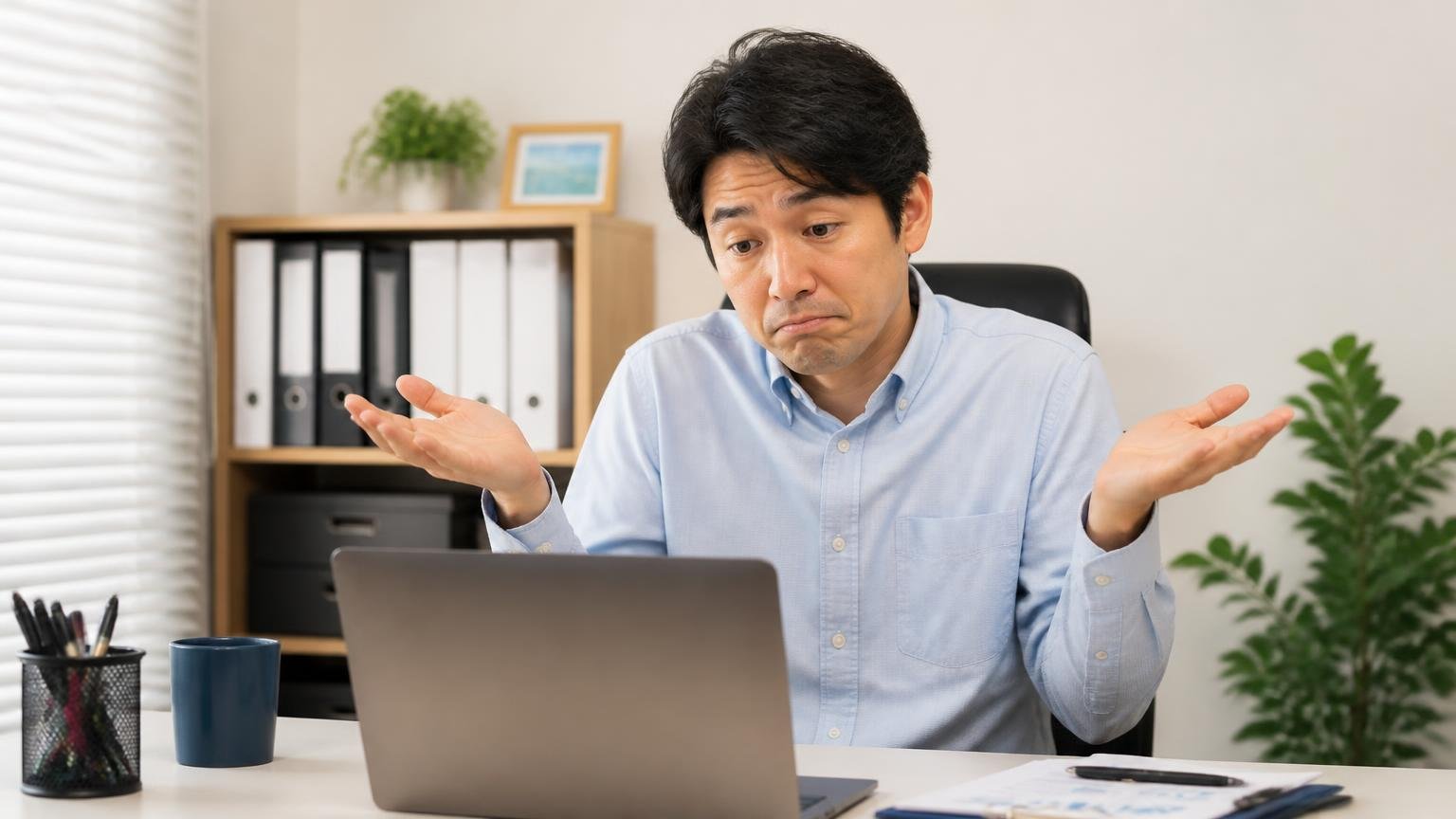 中古車情報サイトや地図サービスには投稿が1件もなかった。事務所のパソコンで検索結果を眺める男性1人が肩をすくめる
