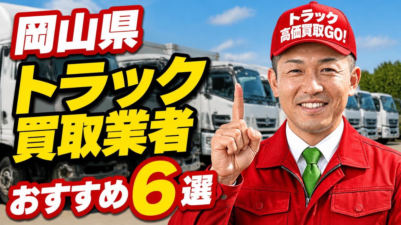 岡山県トラック買取業者おすすめ6選