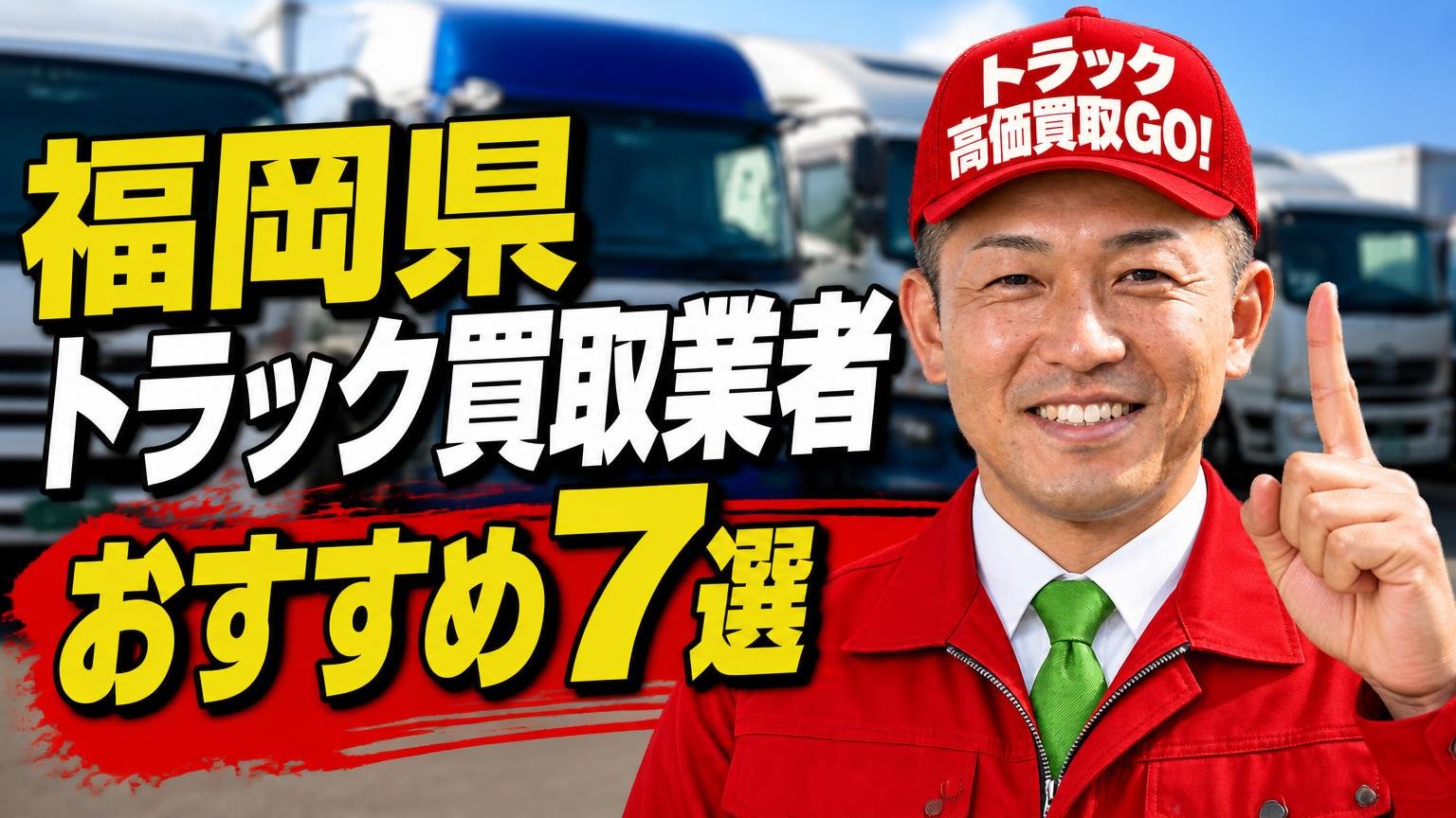 福岡県トラック買取業者おすすめ7選