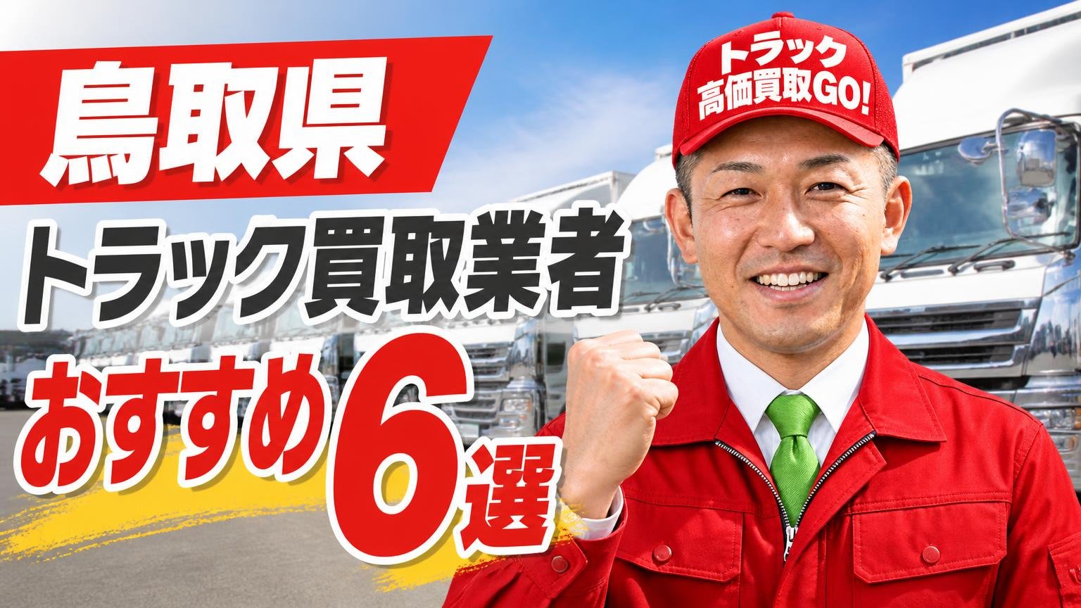 鳥取県トラック買取業者おすすめ6選
